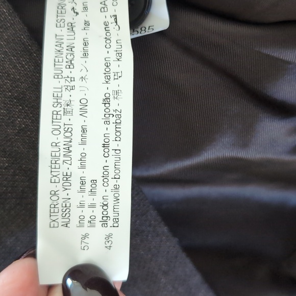 Zara linen blend coat - Picture 12 of 12